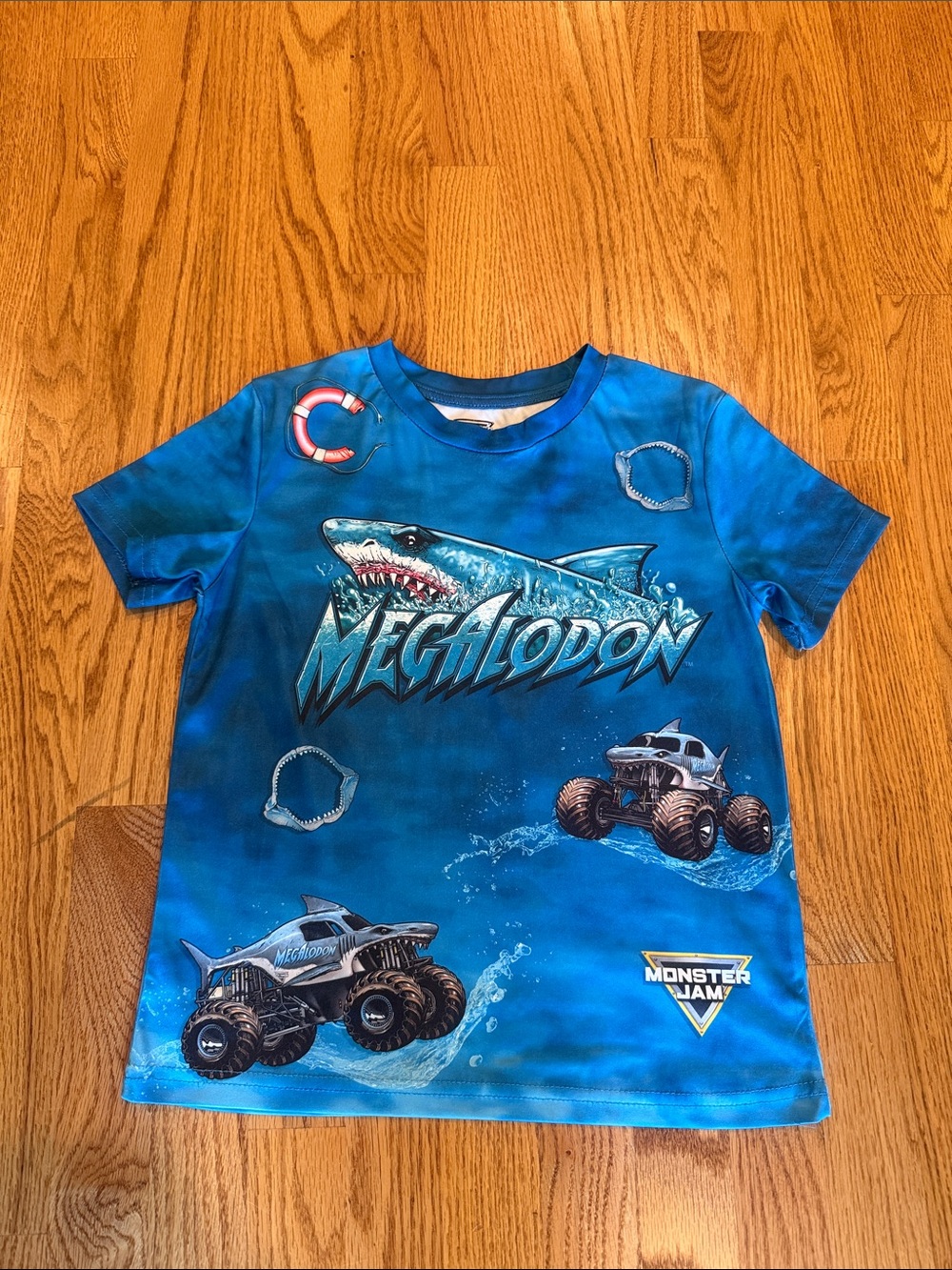 Megalodon Blue Kids T-Shirt